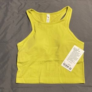 NWT Lululemon Ebb to Street Crop Tank